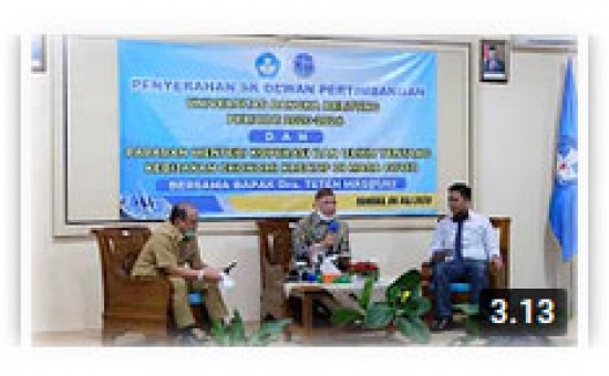 Video Kunjungan Menteri Koperasi dan UKM ke Universitas Bangka Belitung (After Movie)