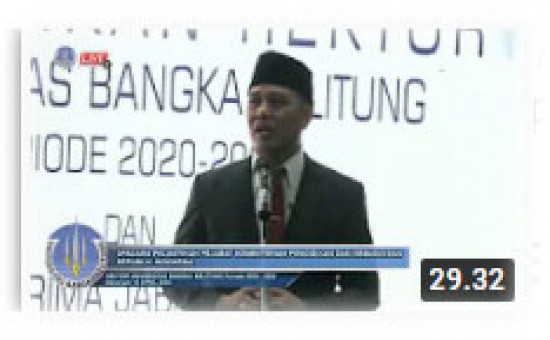 Video Upacara Pelantikan Pejabat Kementerian Pendidikan dan Kebudayaan Republik Indonesia