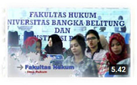 Video Profil Universitas Bangka Belitung