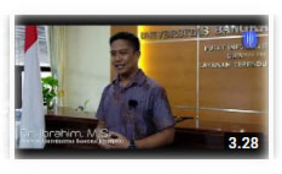 Video Rektor UBB Menyapa
