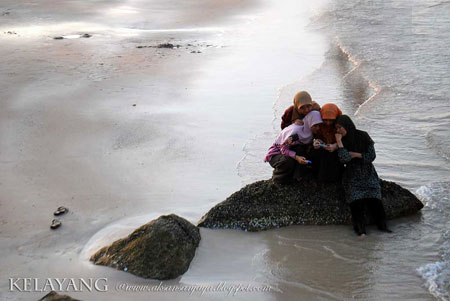 Foto-foto Pantai Tanjung Kelayang Tanjung Kelayang di Sungailiat Kabupaten Bangka